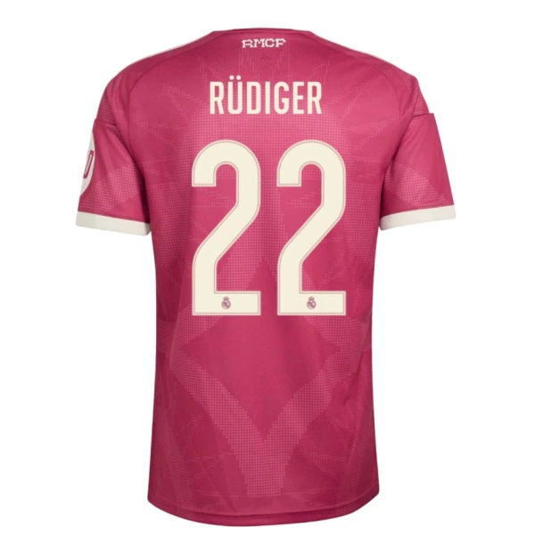 Real Madrid Rudiger 22 Tredjetrøye 2026/2027 Real Madrid Rudiger 22 Tredjetrøye 2026/2027
