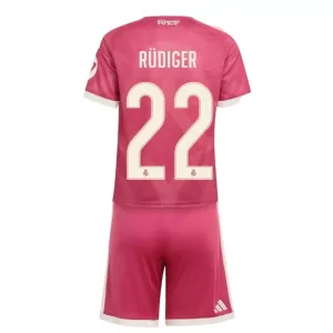 Real Madrid Rudiger 22 Tredjetrøye Barn 2026/2027
