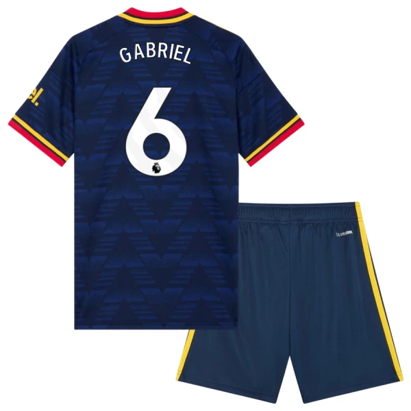 Arsenal Gabriel 6 Bortetrøye Barn 2026/2027