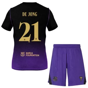 FC Barcelona Frenkie de Jong 21 Bortetrøye Barn 2026/2027
