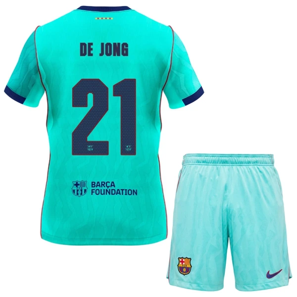 FC Barcelona Frenkie de Jong 21 Tredjetrøye Barn 2026/2027 FC Barcelona Frenkie de Jong 21 Tredjetrøye Barn 2026/2027