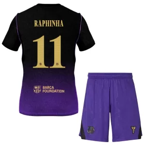FC Barcelona Raphinha 11 Bortetrøye Barn 2026/2027