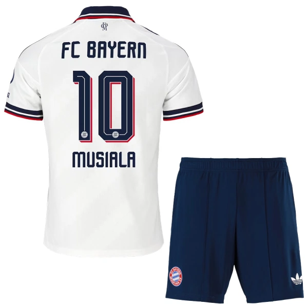 FC Bayern München Jamal Musiala 10 Bortetrøye Barn 2026/2027 FC Bayern München Jamal Musiala 10 Bortetrøye Barn 2026/2027