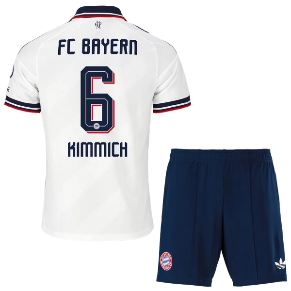 FC Bayern München Joshua Kimmich 6 Bortetrøye Barn 2026/2027
