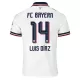 FC Bayern München Luis Díaz 14 Bortetrøye 2026/2027