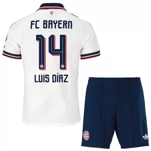 FC Bayern München Luis Díaz 14 Bortetrøye Barn 2026/2027