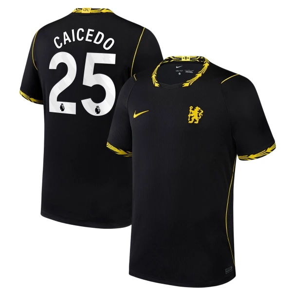 Chelsea Caicedo 25 Bortetrøye 2026/2027 Chelsea Caicedo 25 Bortetrøye 2026/2027