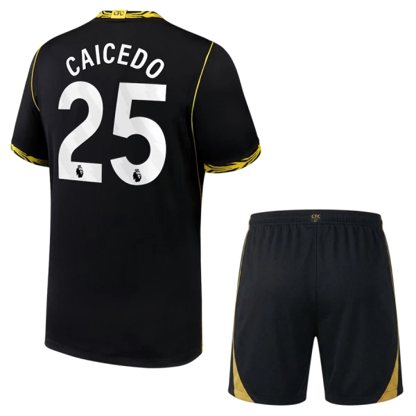 Chelsea Caicedo 25 Bortetrøye Barn 2026/2027 Chelsea Caicedo 25 Bortetrøye Barn 2026/2027