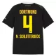 Borussia Dortmund N. Schlotterbeck 4 Bortetrøye 2026/2027 Borussia Dortmund N. Schlotterbeck 4 Bortetrøye 2026/2027