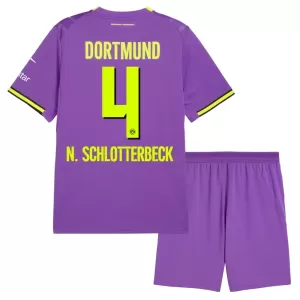 Borussia Dortmund N. Schlotterbeck 4 Tredjetrøye Barn 2026/2027