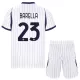 Inter Milan Barella 23 Bortetrøye Barn 2026/2027 Inter Milan Barella 23 Bortetrøye Barn 2026/2027