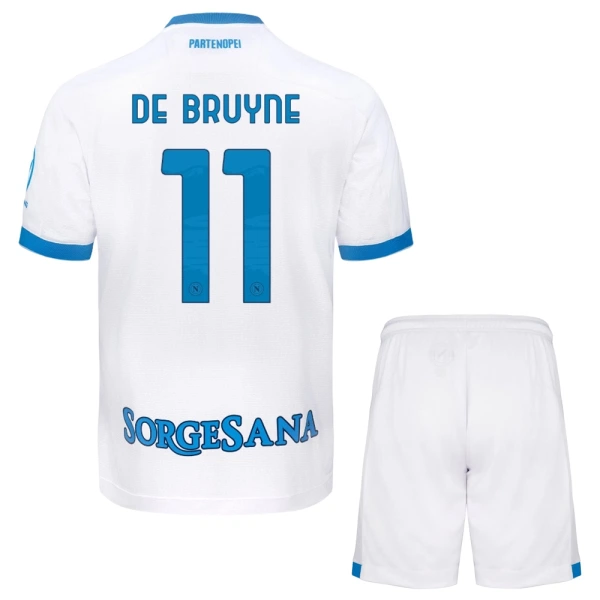 SSC Napoli Kevin De Bruyne 11 Bortetrøye Barn 2026/2027 SSC Napoli Kevin De Bruyne 11 Bortetrøye Barn 2026/2027