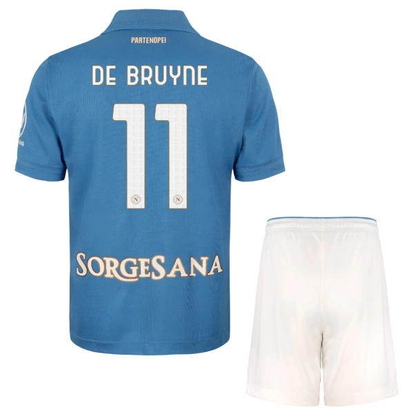 SSC Napoli Kevin De Bruyne 11 Hjemmetrøye Barn 2026/2027