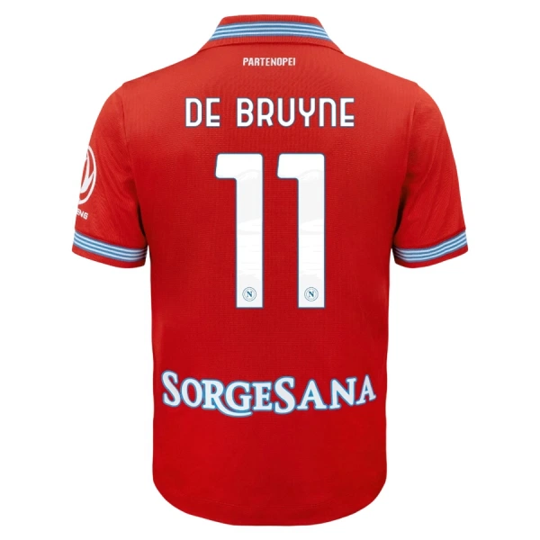 SSC Napoli Kevin De Bruyne 11 Tredjetrøye 2026/2027
