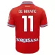 SSC Napoli Kevin De Bruyne 11 Tredjetrøye 2026/2027