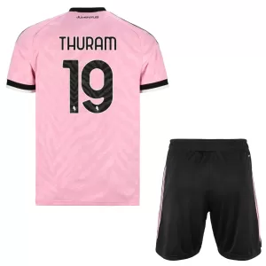 Juventus Thuram 19 Bortetrøye Barn 2026/2027