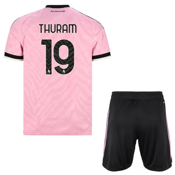 Juventus Thuram 19 Bortetrøye Barn 2026/2027 Juventus Thuram 19 Bortetrøye Barn 2026/2027