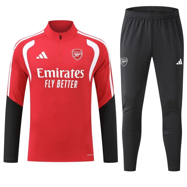 Arsenal Trenings Collegegenser Set 2026/2027 Rød Arsenal Trenings Collegegenser Set 2026/2027 Rød