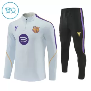 Barcelona Trenings Collegegenser Set Barn 2026/2027 Hvit