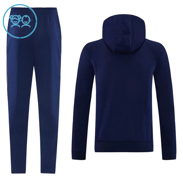 Bayern München Hoodie Trenings Collegegenser Set Barn 2026/2027 Navy