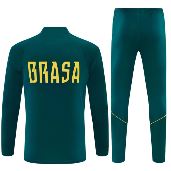 Brasil Trenings Collegegenser Set 2026/2027 Grønn