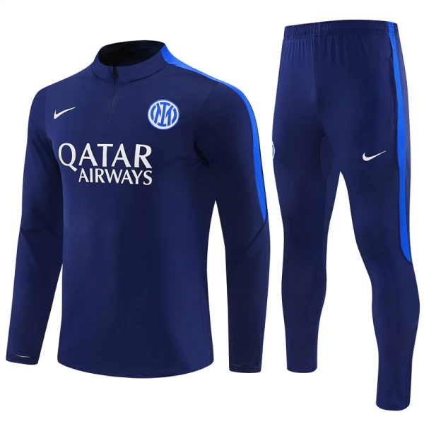 Inter Milan Trenings Collegegenser Set 2026/2027 Blå Inter Milan Trenings Collegegenser Set 2026/2027 Blå