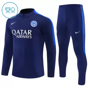 Inter Milan Trenings Collegegenser Set Barn 2026/2027 Blå