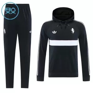 Juventus Hoodie Trenings Collegegenser Set Barn 2026/2027 Svart Juventus Hoodie Trenings Collegegenser Set Barn 2026/2027 Svart