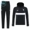 Juventus Hoodie Trenings Collegegenser Set Barn 2026/2027 Svart