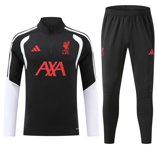 Liverpool Trenings Collegegenser Set 2026/2027 Svart Liverpool Trenings Collegegenser Set 2026/2027 Svart