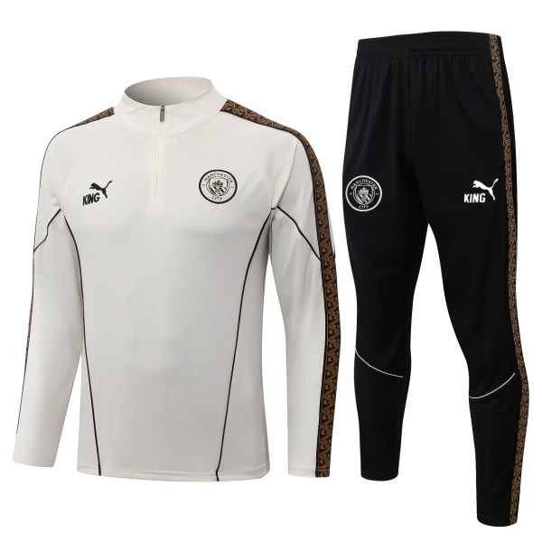 Manchester City Trenings Collegegenser Set 2026/2027 Grå Manchester City Trenings Collegegenser Set 2026/2027 Grå