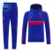 Manchester United Hoodie Trenings Collegegenser Set Barn 2026/2027 Blå