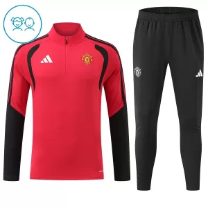 Manchester United Trenings Collegegenser Set Barn 2026/2027 Rød