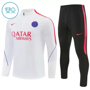 Paris Saint-Germain Trenings Collegegenser Set Barn 2026/2027 Hvit Paris Saint-Germain Trenings Collegegenser Set Barn 2026/2027 Hvit