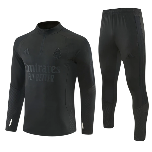 Real Madrid Trenings Collegegenser Set 2026/2027 Svart Real Madrid Trenings Collegegenser Set 2026/2027 Svart