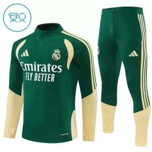 Real Madrid Trenings Collegegenser Set Barn 2026/2027 Grønn
