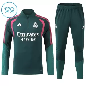 Real Madrid Trenings Collegegenser Set Barn 2026/2027 Grønn