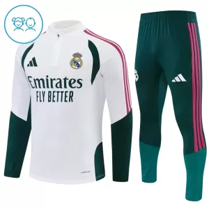 Real Madrid Trenings Collegegenser Set Barn 2026/2027 Hvit