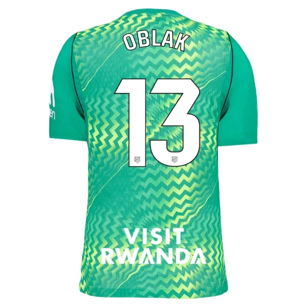Atlético Madrid Jan Oblak 13 Målvakt Trøye 2026/2027 Grønn