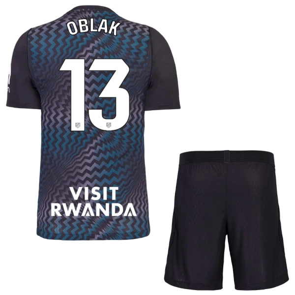 Atlético Madrid Jan Oblak 13 Målvakt Trøye Barn 2026/2027 Svart