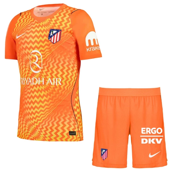 Atlético Madrid Målvakt Trøye Barn 2026/2027 Oransje
