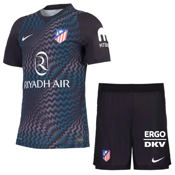 Atlético Madrid Målvakt Trøye Barn 2026/2027 Svart Atlético Madrid Målvakt Trøye Barn 2026/2027 Svart
