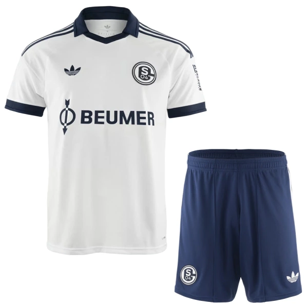 Schalke 04 Bortetrøye Barn 2026/2027 Schalke 04 Bortetrøye Barn 2026/2027