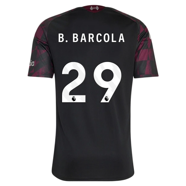 Liverpool B. Barcola 29 Tredjetrøye 2026/2027 Liverpool B. Barcola 29 Tredjetrøye 2026/2027