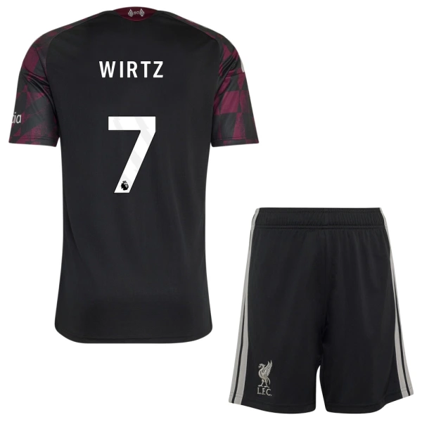 Liverpool Wirtz 7 Tredjetrøye Barn 2026/2027 Liverpool Wirtz 7 Tredjetrøye Barn 2026/2027