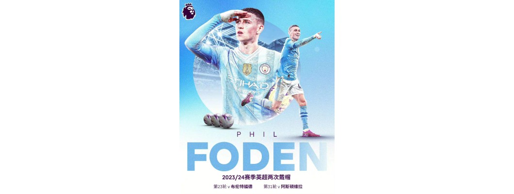 Manchester City slår Aston Villa, Foden scorer hattrick igjen Manchester City slår Aston Villa, Foden scorer hattrick igjen