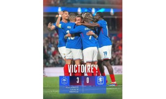 Det franske landslaget går ut igjen i den skinnende drakten, med sikte på europacupen 2024