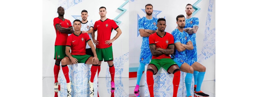 Den nye trøya til det portugisiske landslaget skinner i 2024-europacupen Den nye trøya til det portugisiske landslaget skinner i 2024-europacupen