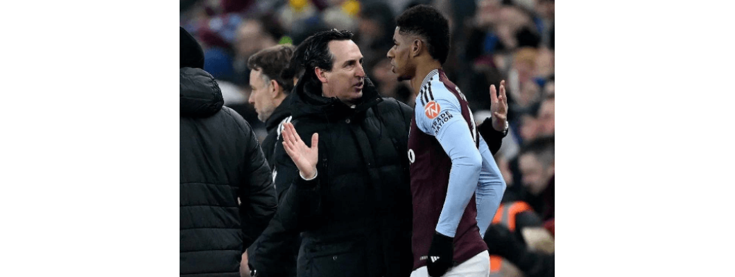 Rashfords første mål på lån til Aston Villa utløste heftig diskusjon Rashfords første mål på lån til Aston Villa utløste heftig diskusjon