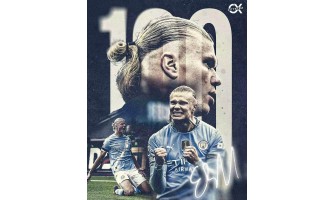 Den norske superspissen Haalands mål-mål-reise